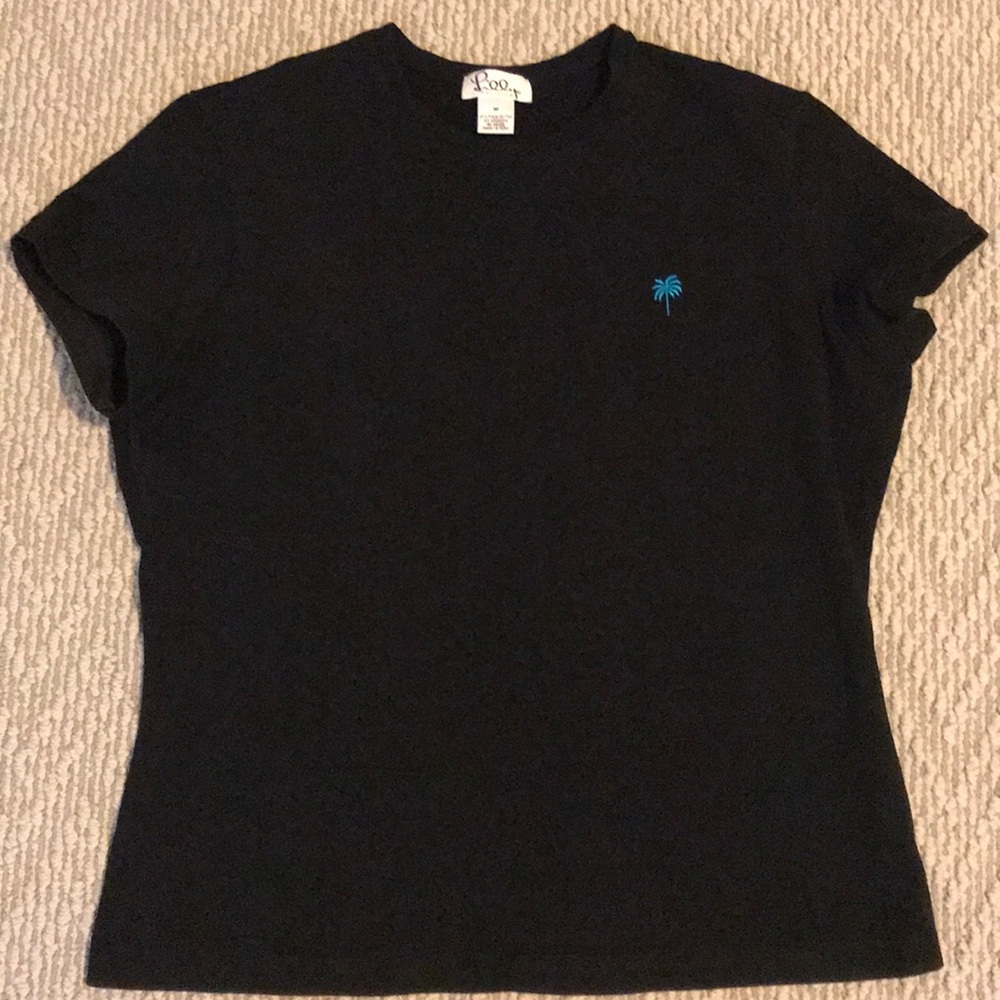 Lilly Pulitzer Black tee